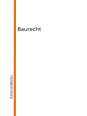 cover image of Baurecht